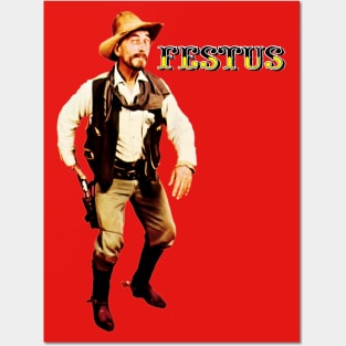 Festus Gunsmoke Posters and Art